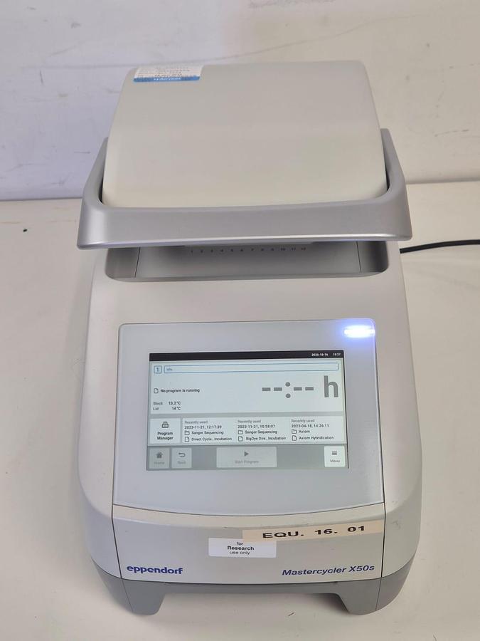 Used Eppendorf Mastercycler X50 Thermocycler - PCR Machines & Thermal Cyclers, photo 8