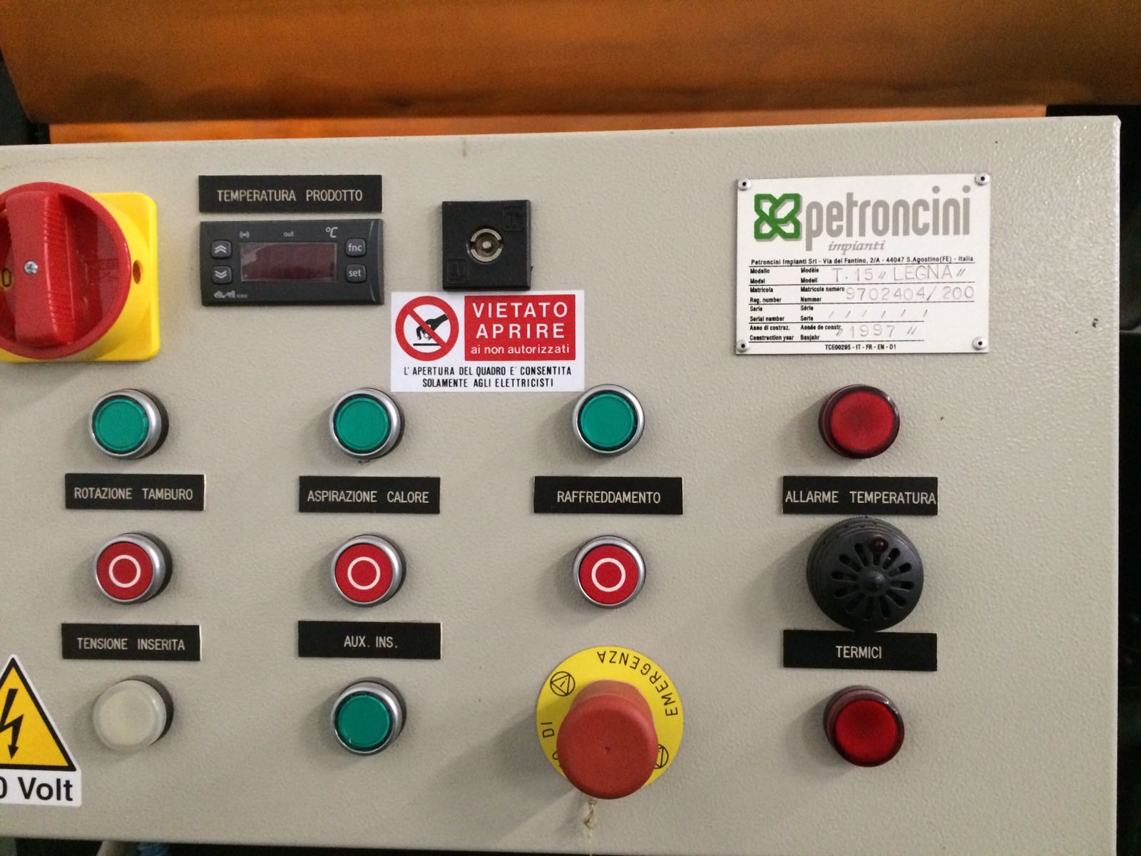 Used Petroncini T15 LEGNA - Roasters, photo 3