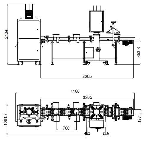 Used Bucket Dispensing and Lidding Line - Filling Machines, photo 2