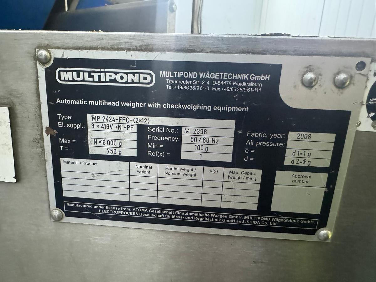 Used Complete VFFS Bagging Line - Form-Fill-Seal Machines, photo 10