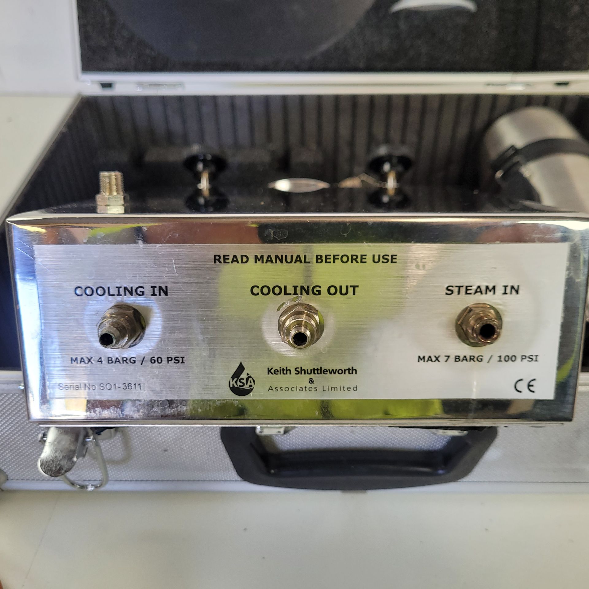 Used Keith Shuttleworth & Associates - SQ1-Steam Quality Test Kit - Steam Quality Testing Systems, photo 5