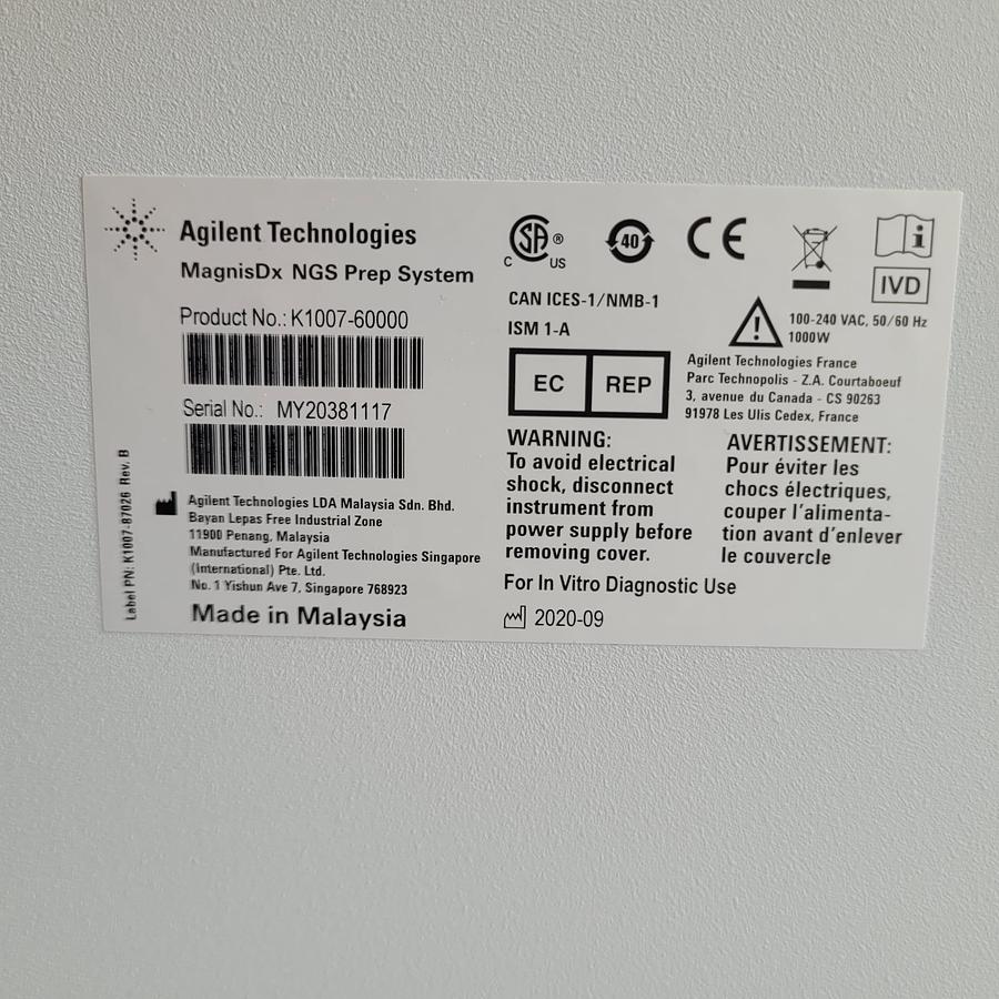 Used Agilent Technologies Magnis NGS Prep System - Chromatography Systems (HPLC, UHPLC, GC, LCMS, GPC-SEC), photo 6