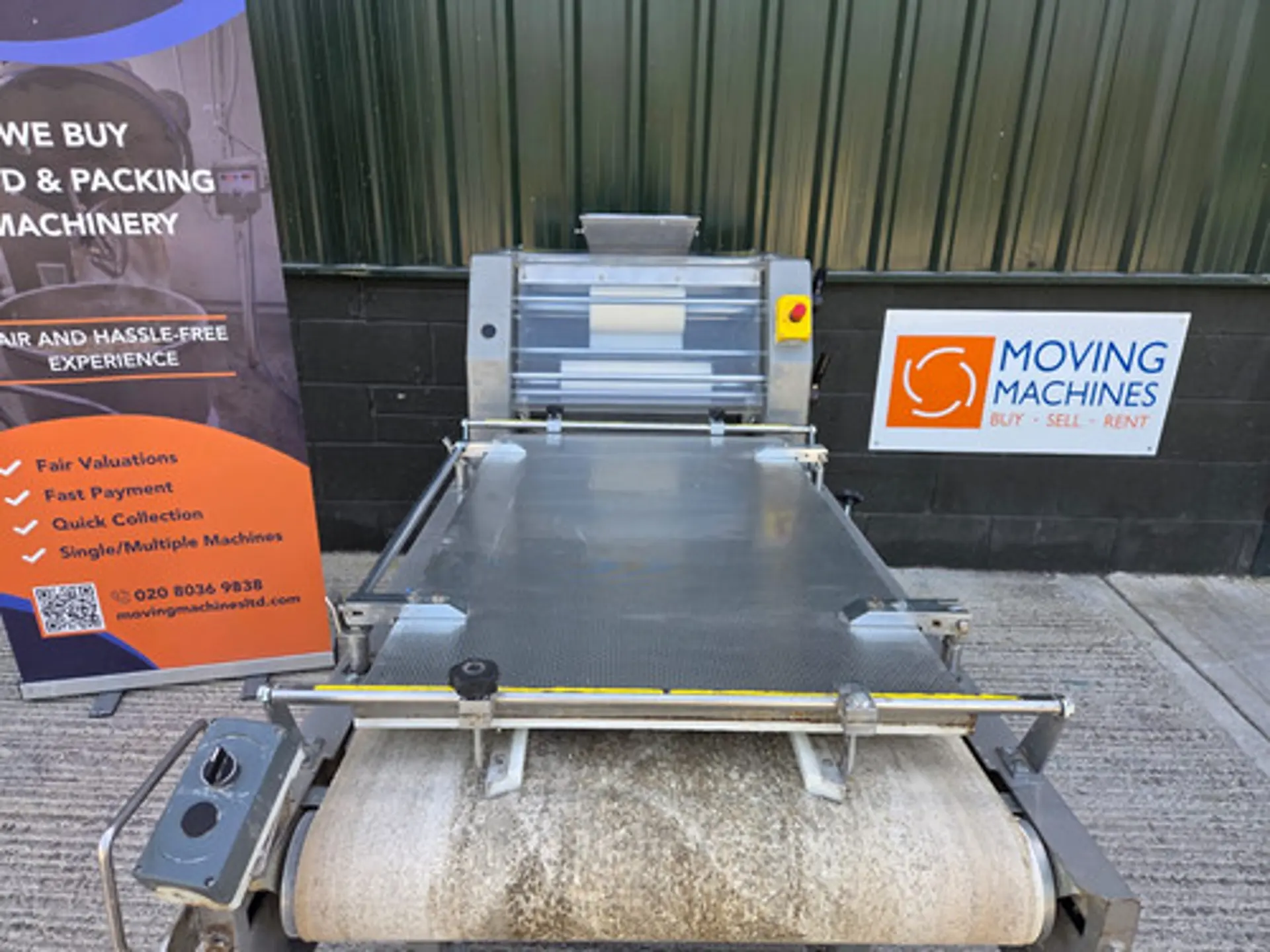 Used Bertuetti SIMPLEX 4-Roller Dough Moulder - Dough Handling & Sheeting Accessories, photo 4