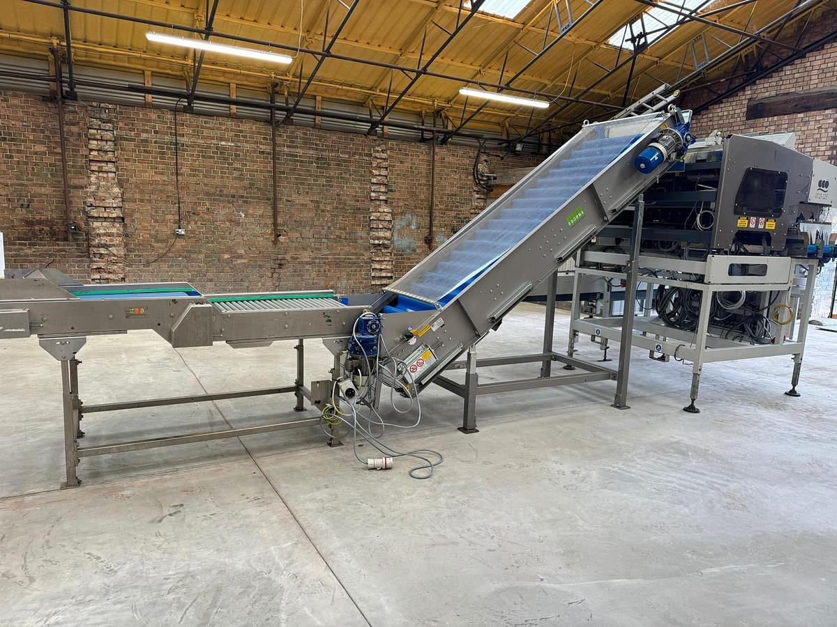 Used COMPLETE LINE: Sorma W12-126 Linear 12 Lane Multihead Weigher - Sorting & Grading Equipment, photo 8
