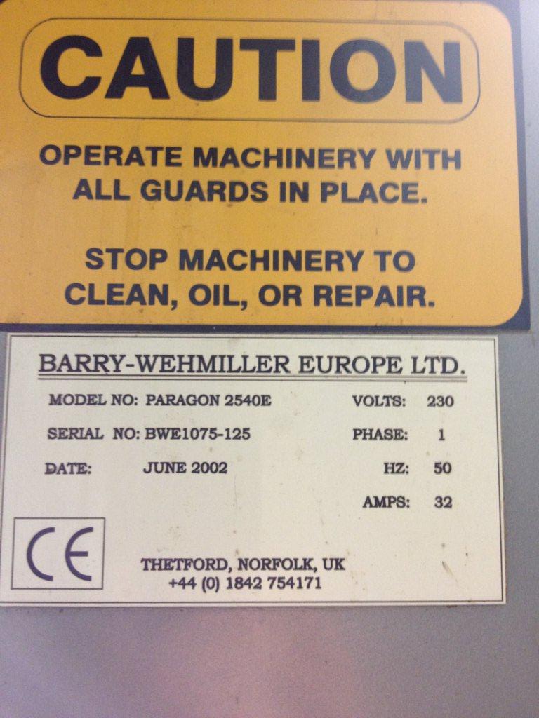 Used Hayssen PARAGON 2540E - Form-Fill-Seal Machines, photo 7