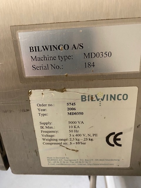 Used Bilwinco Linear Weigher - Checkweighers, photo 5