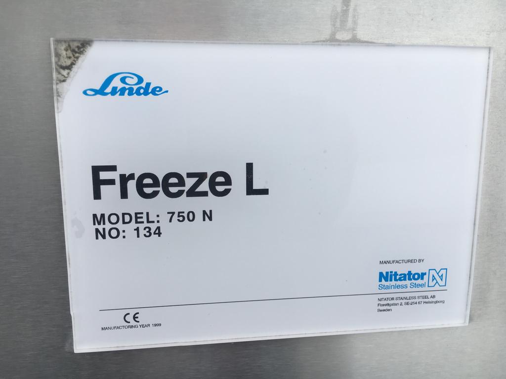 Used Linde 750n Nitrogen Freezer - IQF (Individual Quick Freezing) Systems, photo 3