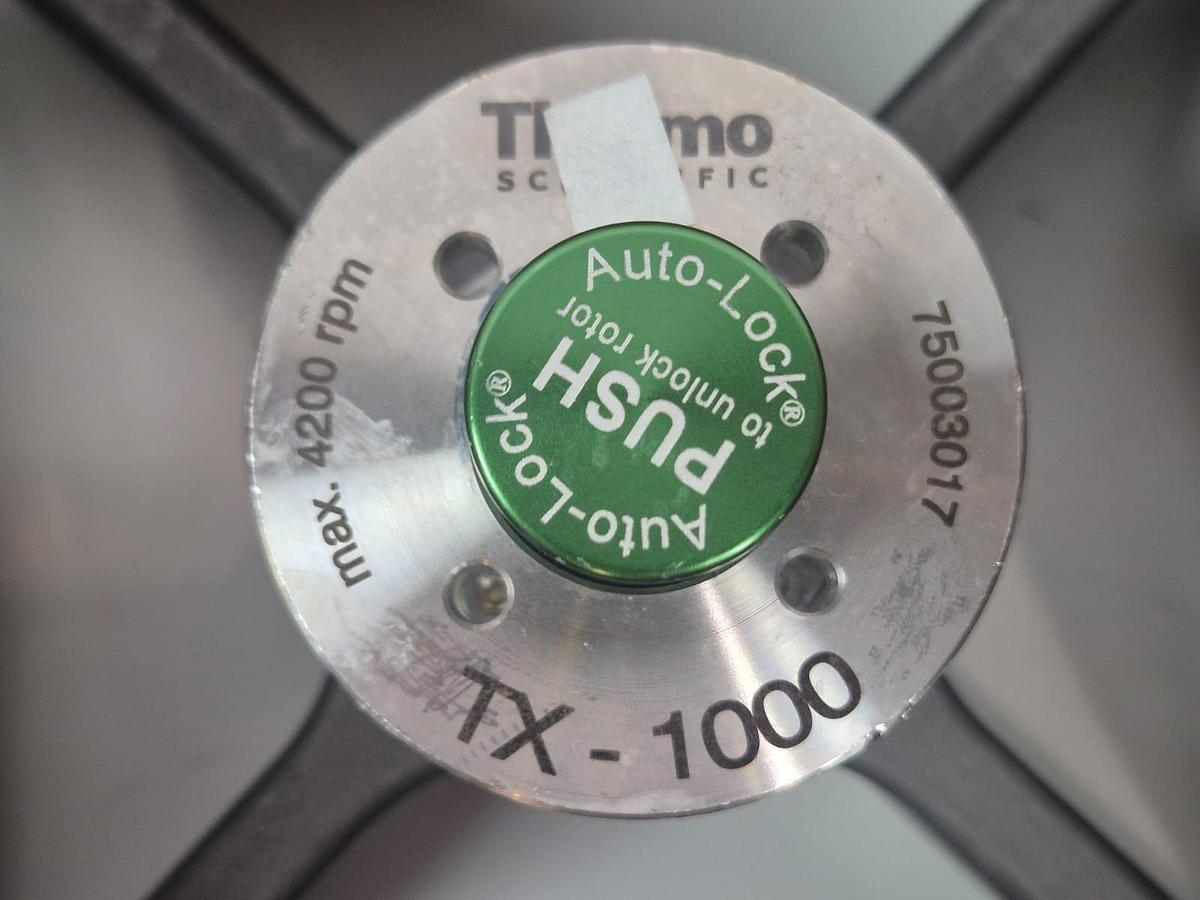 Used Thermo Scientific TX-1000 Buckets x 4 + Rotor - Centrifuge Rotors, Buckets & Accessories, photo 3