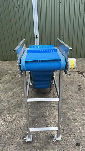 Used Flighted Incline Conveyor Belt - Conveyor Systems, photo 3