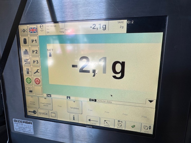 Used Bizerba Checkweigher - Checkweighers, photo 8