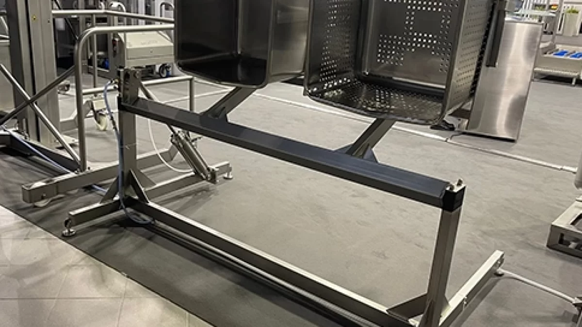 Used Dump Buggy Pneumatic Twin Wash Frame - Washing & Sanitizing Equipment, photo 3