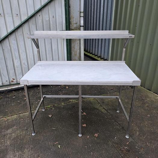 Used Stainless Steel Sideboard with Marble Worktop - Work Tables & Surfaces, photo 3