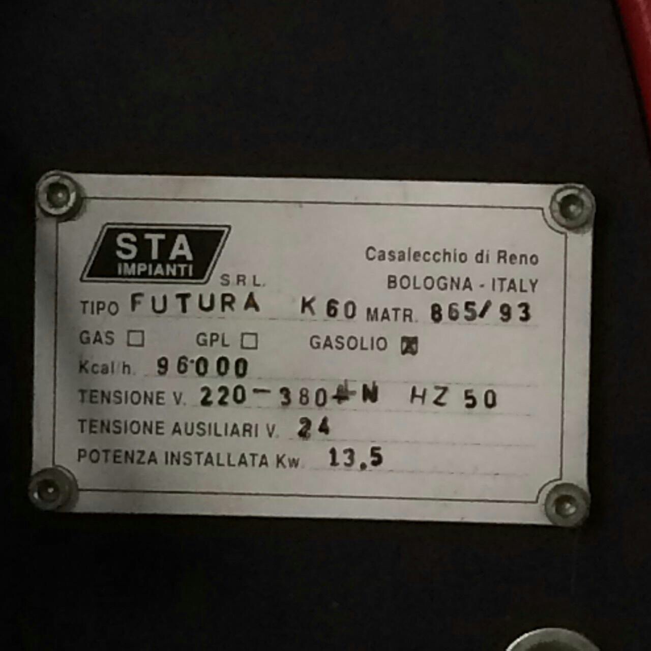 Used STA Impianti Futura K60 - Roasters, photo 4
