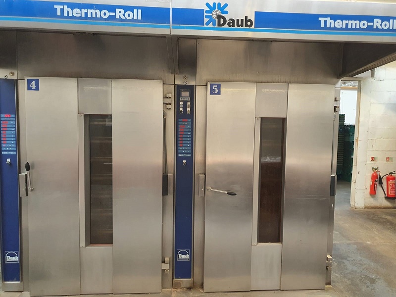 Used Daub Thermo Roll Rack Oven x5 - Bakery Ovens, photo 4