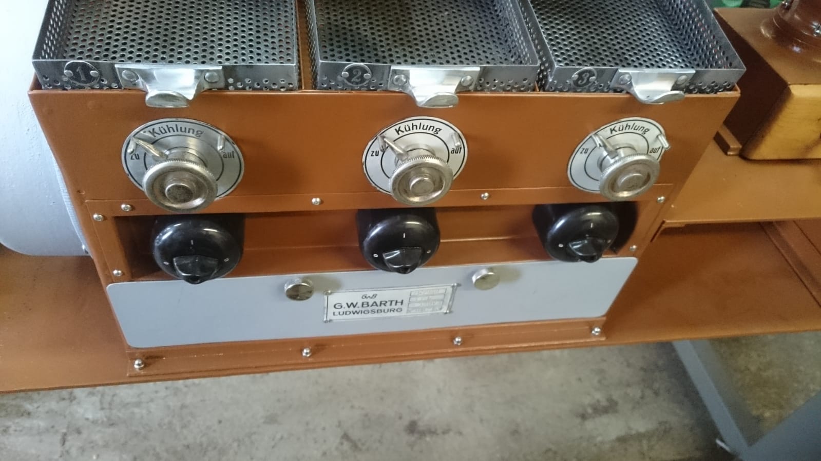 Used Barth 3 Barrel sample - Roasters, photo 2