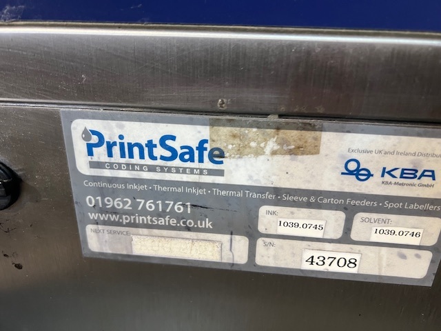 Used Alpha Jet Ink Jet Printer - Labeling Machines, photo 2