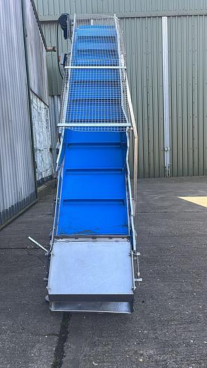 Used Flighted Incline Conveyor - Conveyor Systems, photo 2
