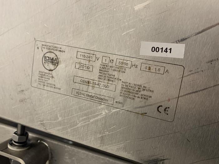 Used IQ3+E Metal Detector with Incline Conveyor - Metal Detectors, photo 6