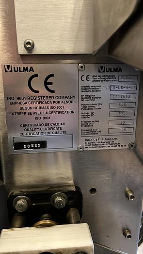Used Ulma PV350 LS-H-I-X Flow Wrapper - Form-Fill-Seal Machines, photo 6