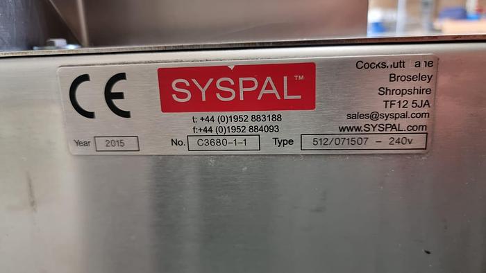 Used Syspal Sanitising Tunnel - Washing & Sanitizing Equipment, photo 4