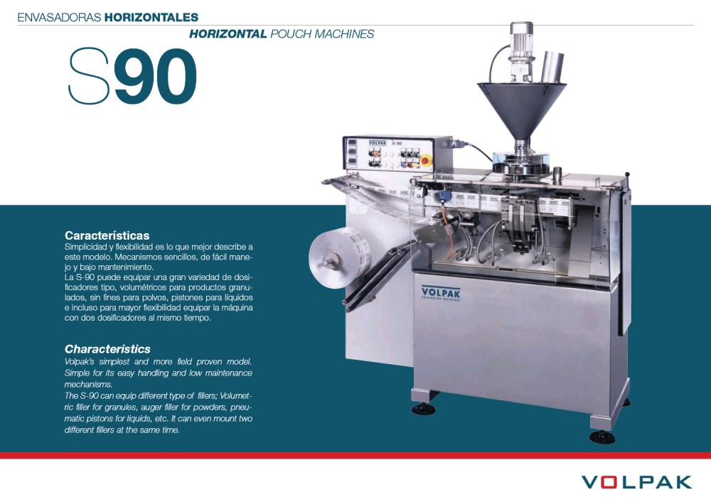 Used Volpak S90 - Form-Fill-Seal Machines, photo 2