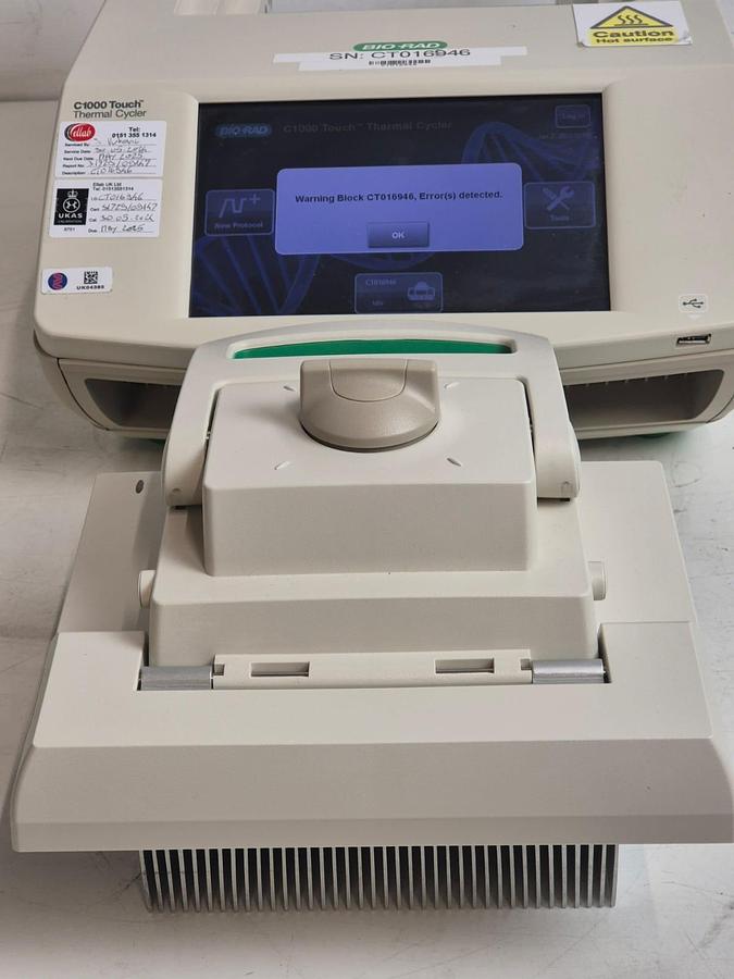 Used Bio-Rad C1000 Touch Thermal Cycler - PCR Machines & Thermal Cyclers, photo 5