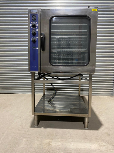 Used Electrolux ECFE102-0 Electric Convection Oven with Racks and Trolleys - Bakery Ovens, photo 3