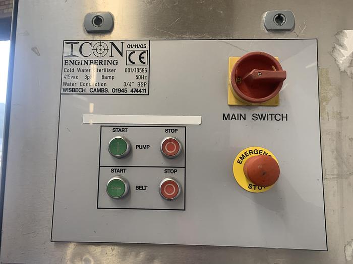 Used Sanitising Tunnel - Washing & Sanitizing Equipment, photo 3