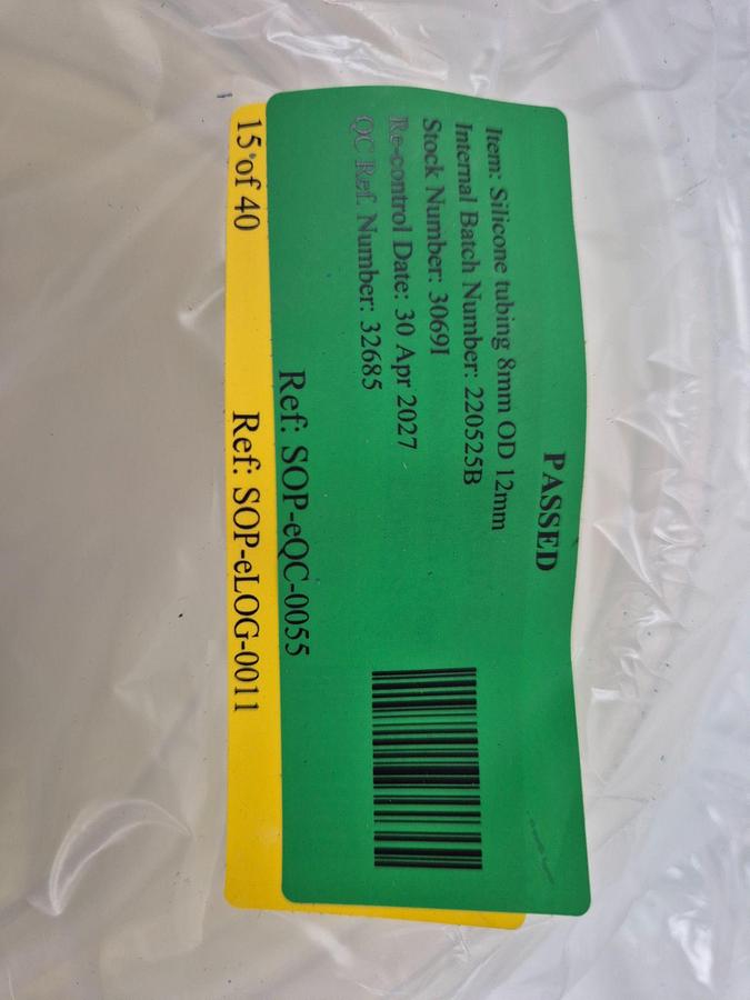 New Sterilin - TSR0800200P-Silicone Tubing - Pump Heads & Accessories, photo 2