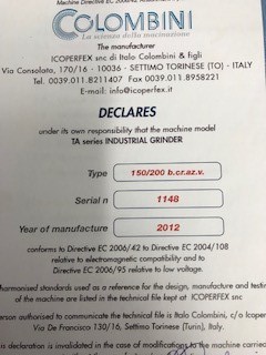 Used Icoperfex TA 150/200 b.cr.az.v - Milling, photo 3