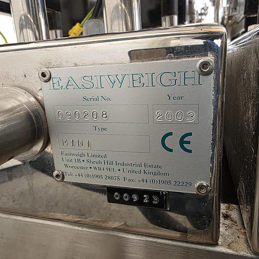 Used Easiweigh Head Weigher - Checkweighers, photo 9