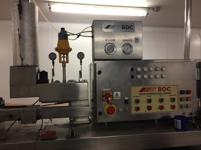 Used BOC Nitrogen Freezer - IQF (Individual Quick Freezing) Systems, photo 2