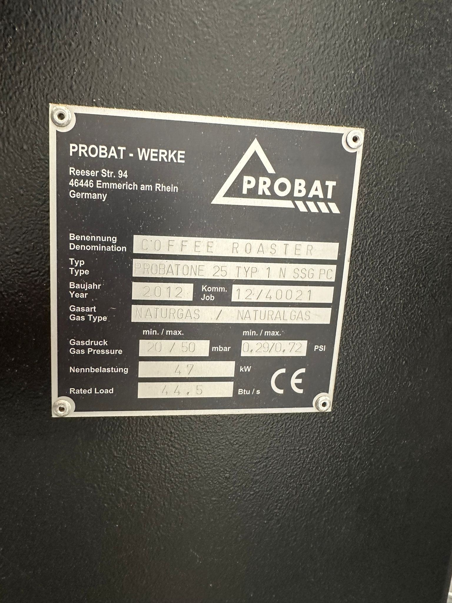 Used Probat P25 - Roasters, photo 3