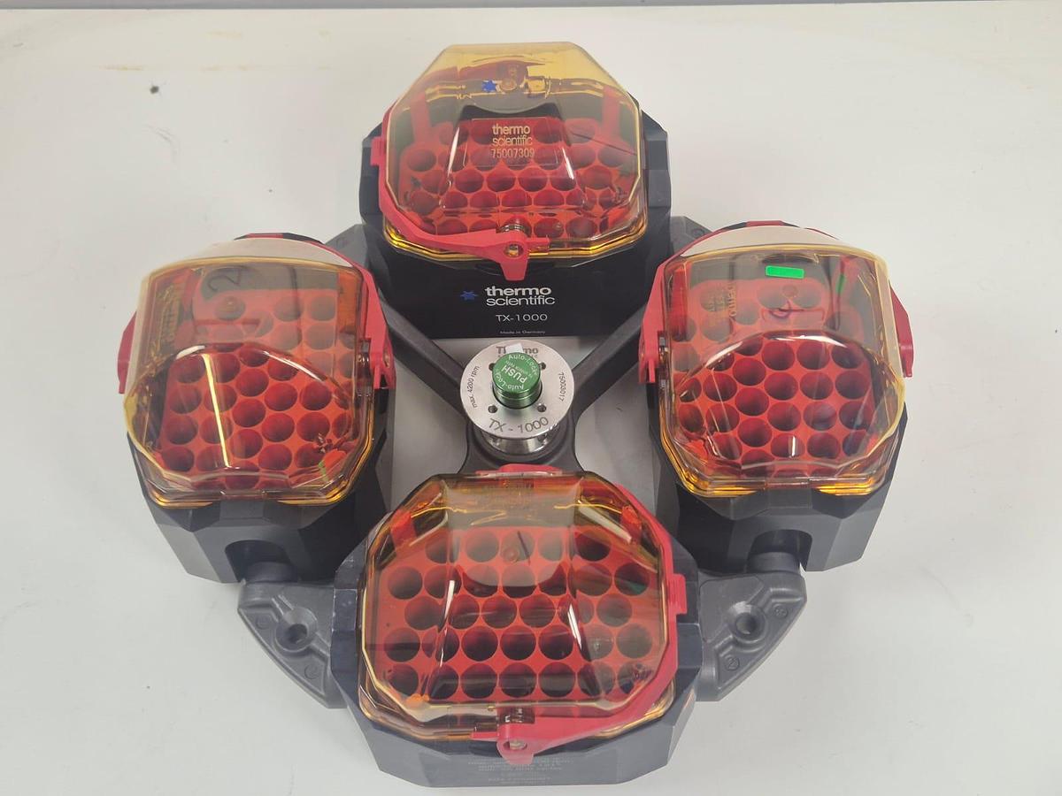 Thermo Scientific TX-1000 Buckets x 4 + Rotor