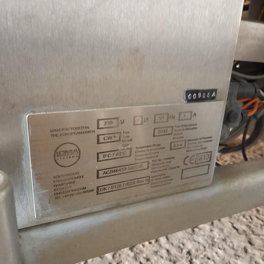 Used LOMA Systems CW3 IQ4 Combi Checkweigher and Metal Detector - Checkweighers, photo 6
