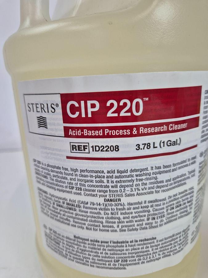 New STERIS - CIP 220 (1D2208)-Detergent - Lab Cleaning Equipment, photo 1