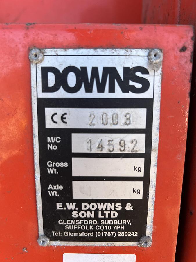 Used 2003 Downs Box tipper - Bin Tippers and Dumpers, photo 6
