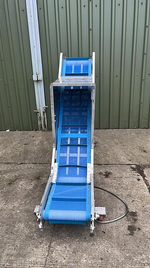 Used Flighted Incline Conveyor Belt - Conveyor Systems, photo 2