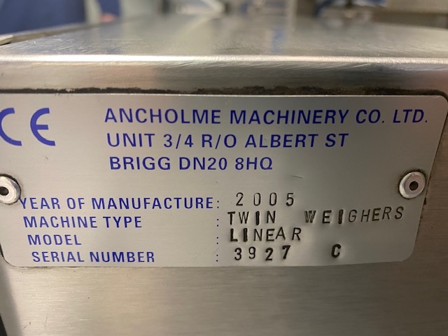 Used Twin Head Linear Weigher Package - Checkweighers, photo 4