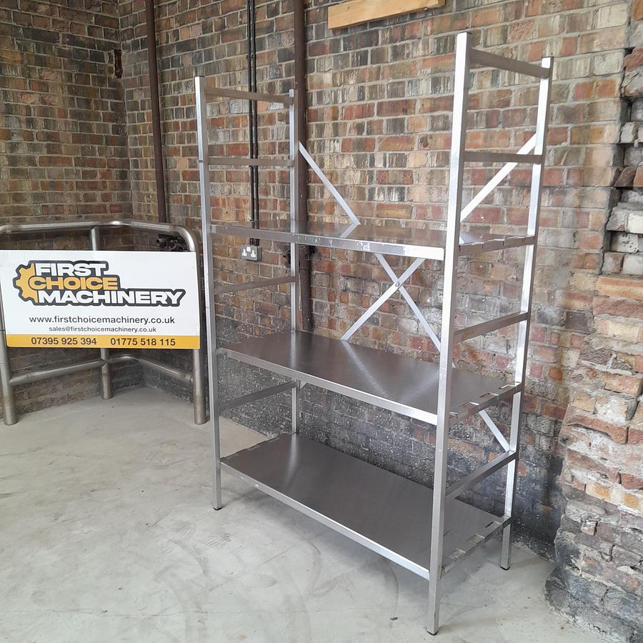 Used Stainless Steel Shelving Unit - Lab Organisation & Storage, photo 2