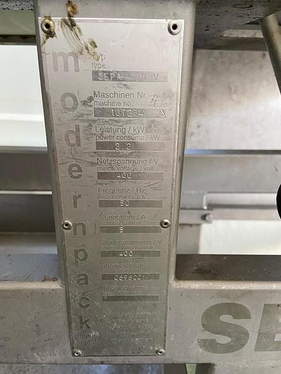 Used Sepamatic DMS400 - Mixers & Stirrers, photo 12