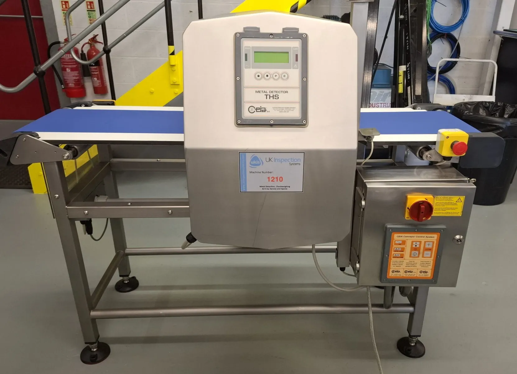 Used CEIA Metal Detector (REFURBISHED) Right-to-Left (1210) - Metal Detectors, photo 1
