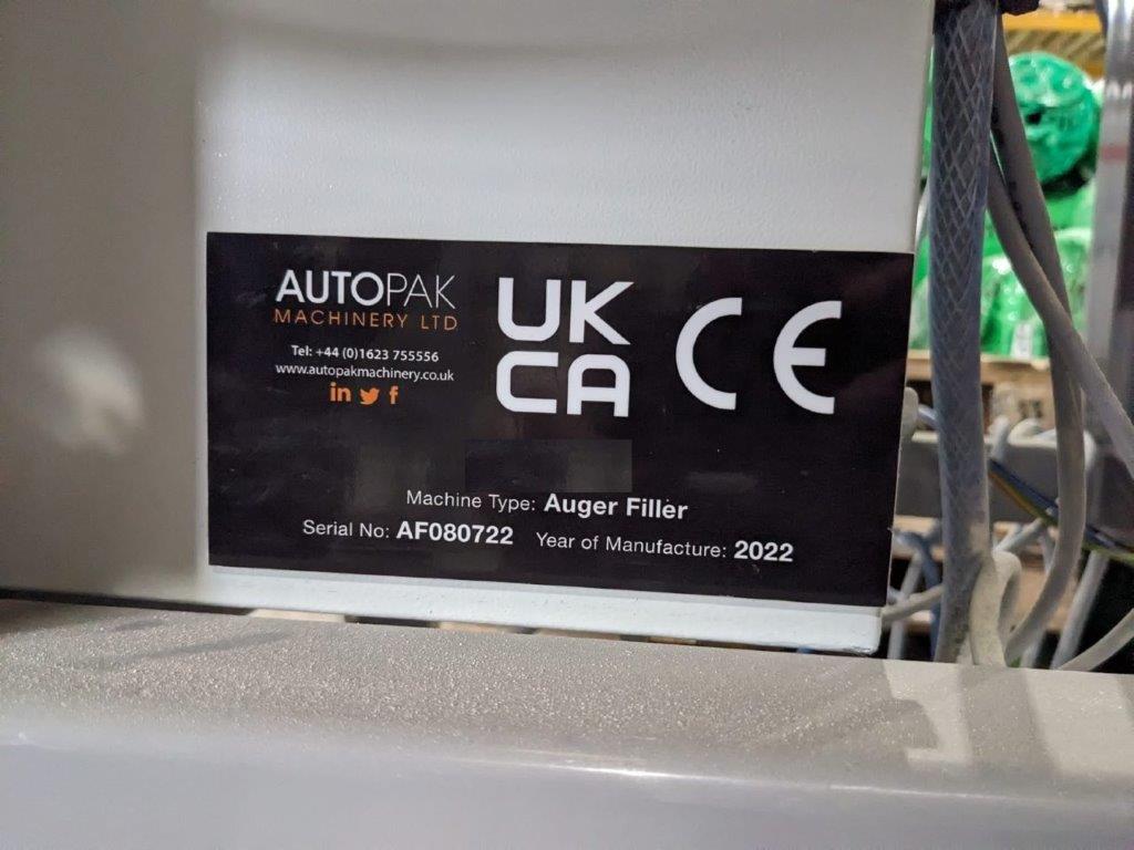 Used Autopak Auger Filler - Filling Machines, photo 4