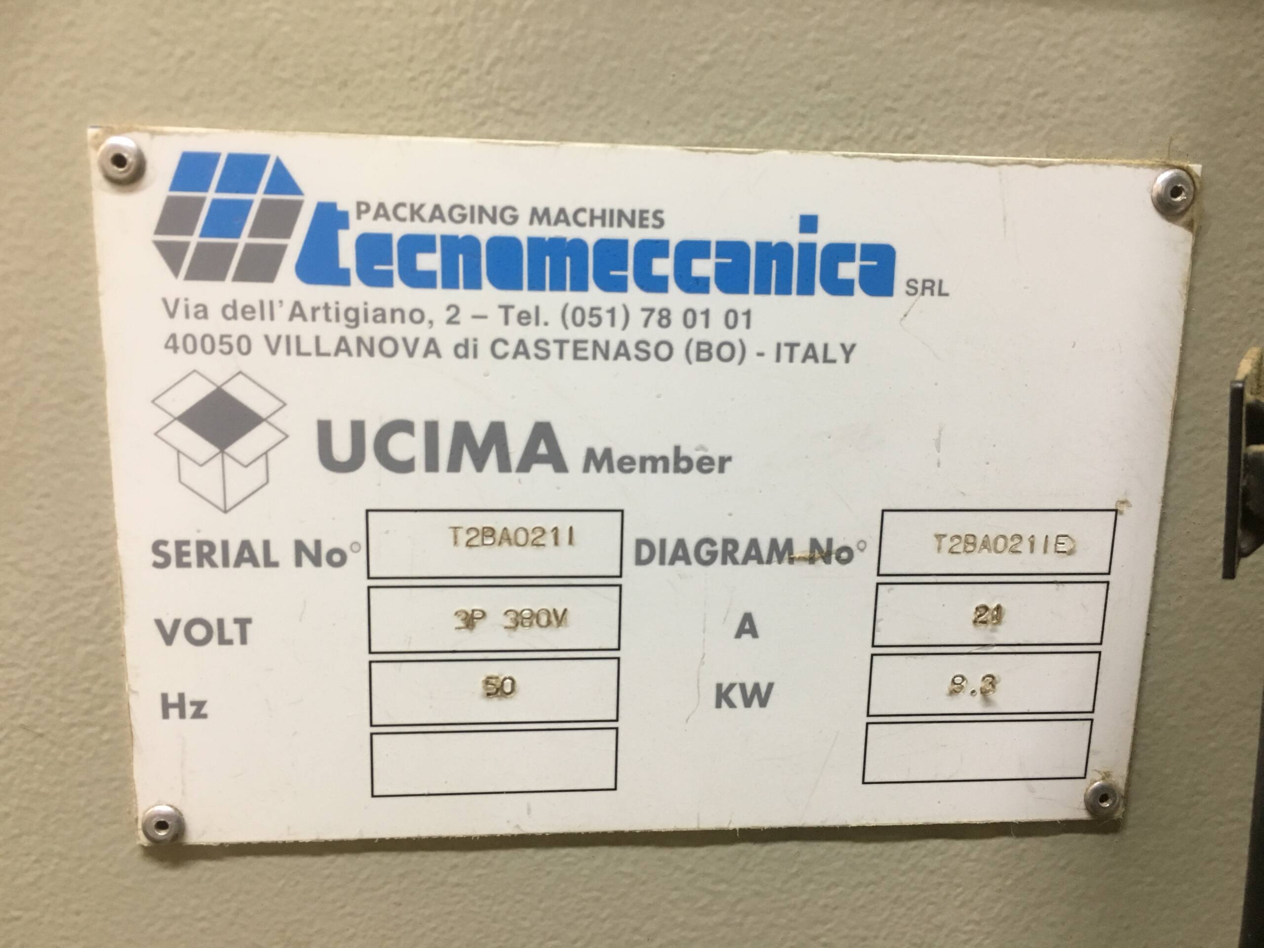 Used Tecnomeccanica T2 Prima - Form-Fill-Seal Machines, photo 4