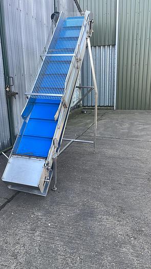 Used Flighted Incline Conveyor - Conveyor Systems, photo 1