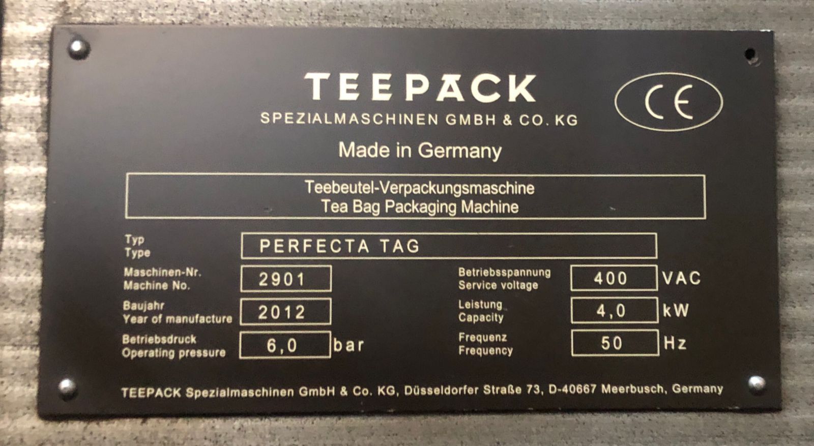 Used Teepack Perfecta - Labelling & Printing Systems, photo 8
