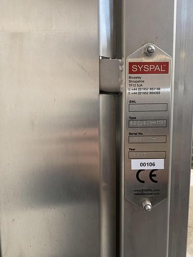 Unused Syspal Tote Bin Loader HR1 - Lifting & Tipping, photo 6