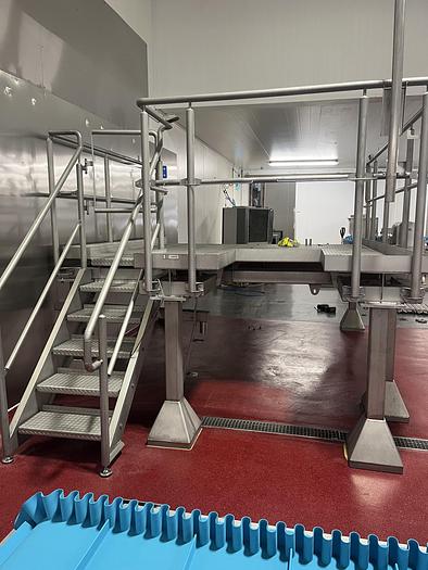 Used stainless steel gantry walkway - Access Control & Production Support Systems, photo 2
